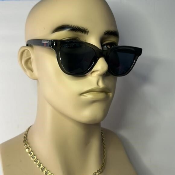New Authentic Gucci GG1116S 003 51 Men's Sunglasses - Picture 1 of 13
